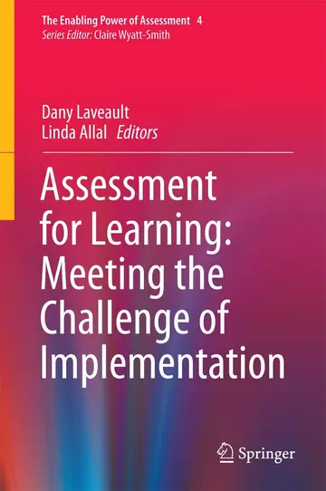 Cover of Assessment for Learning