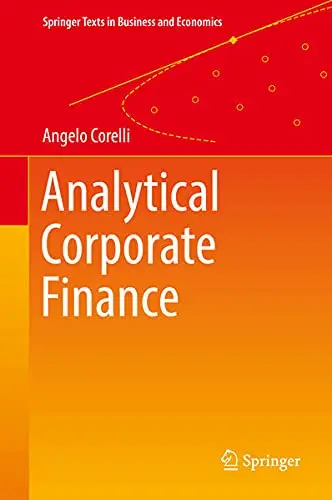 Cover of Analytical Corporate Finance