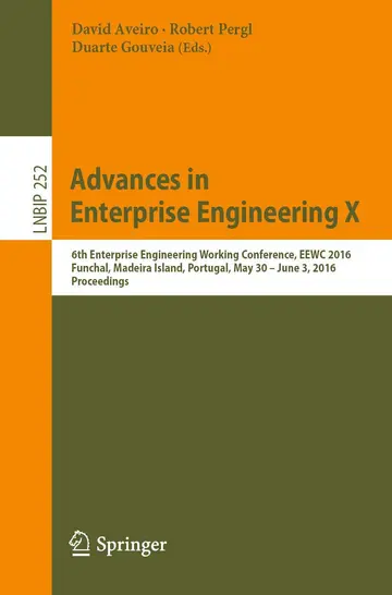 Cover of Advances in Enterprise Engineering X