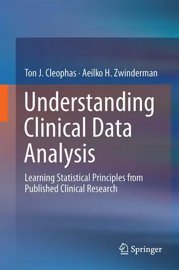 Cover of Understanding Clinical Data Analysis