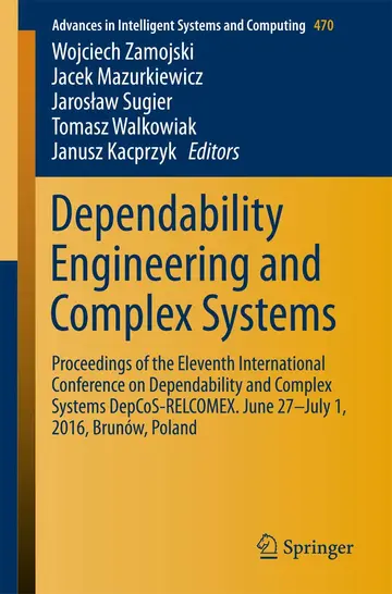 Cover of Dependability Engineering and Complex Systems