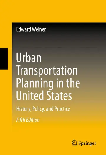 Cover of Urban Transportation Planning in the United States