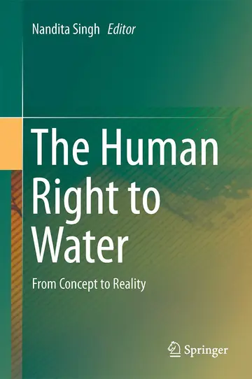 Cover of The Human Right to Water