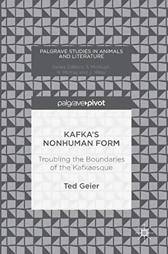 Cover of Kafka’s Nonhuman Form