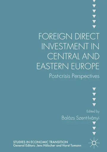 Cover of Foreign Direct Investment in Central and Eastern Europe