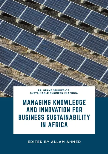 Cover of Managing Knowledge and Innovation for Business Sustainability in Africa