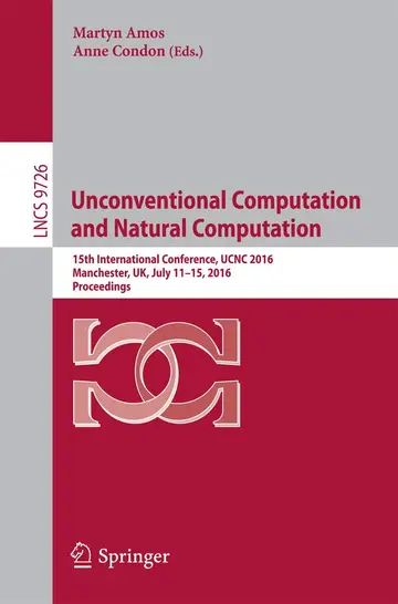 Cover of Unconventional Computation and Natural Computation
