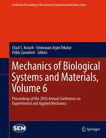 Cover of Mechanics of Biological Systems and Materials, Volume 6