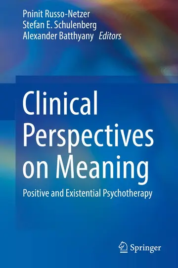Cover of Clinical Perspectives on Meaning