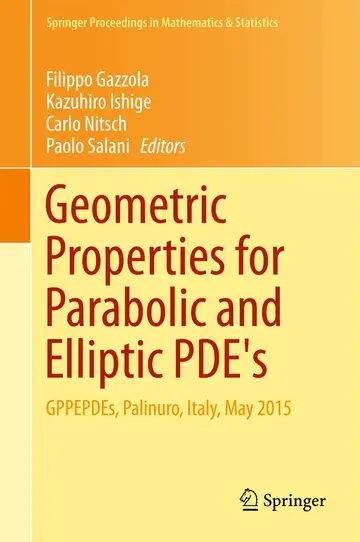 Cover of Geometric Properties for Parabolic and Elliptic PDE's