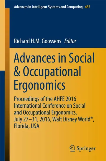 Cover of Advances in Social & Occupational Ergonomics