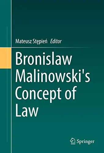 Cover of Bronislaw Malinowski's Concept of Law