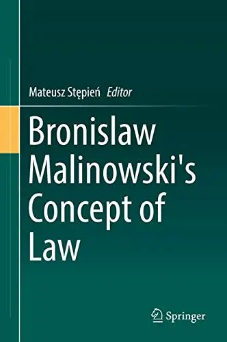 Cover of Bronislaw Malinowski's Concept of Law