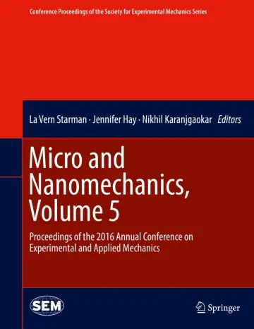 Cover of Micro and Nanomechanics, Volume 5