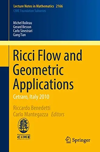 Cover of Ricci Flow and Geometric Applications