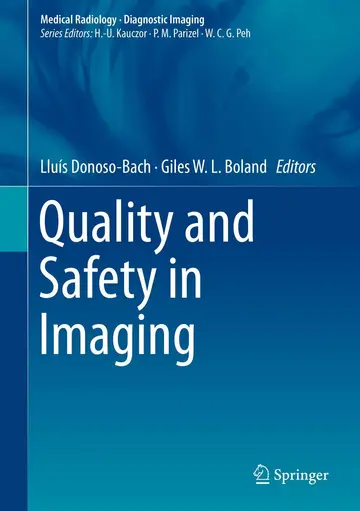 Cover of Quality and Safety in Imaging