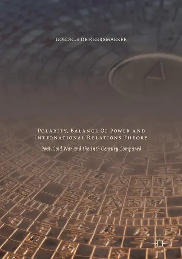 Cover of Polarity, Balance of Power and International Relations Theory
