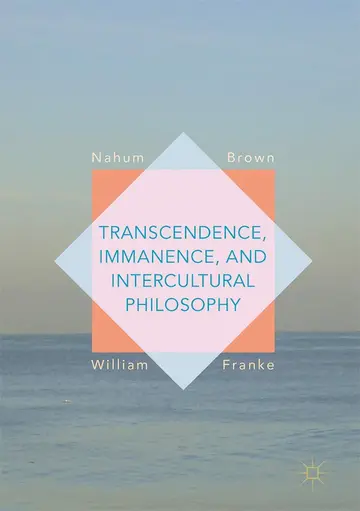 Cover of Transcendence, Immanence, and Intercultural Philosophy