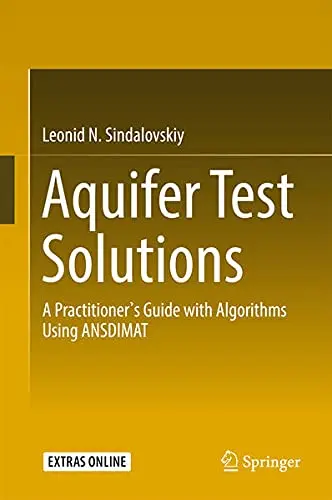 Cover of Aquifer Test Solutions