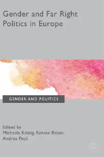 Cover of Gender and Far Right Politics in Europe