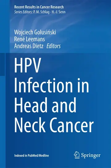 Cover of Hpv Infection in Head and Neck Cancer (hb 2017)