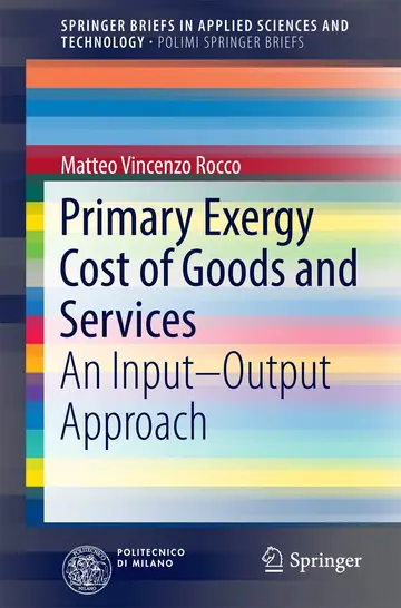 Cover of Primary Exergy Cost of Goods and Services