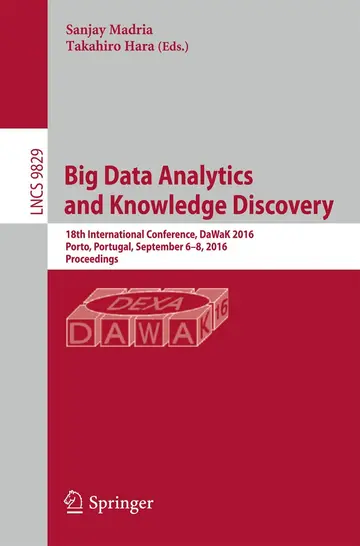 Cover of Big Data Analytics and Knowledge Discovery
