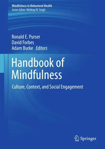 Cover of Handbook of Mindfulness