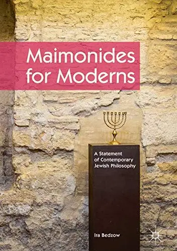 Cover of Maimonides for Moderns