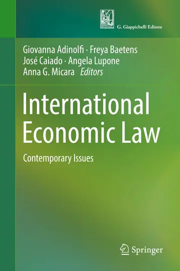 Cover of International Economic Law