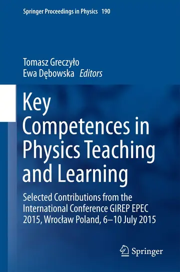 Cover of Key Competences in Physics Teaching and Learning