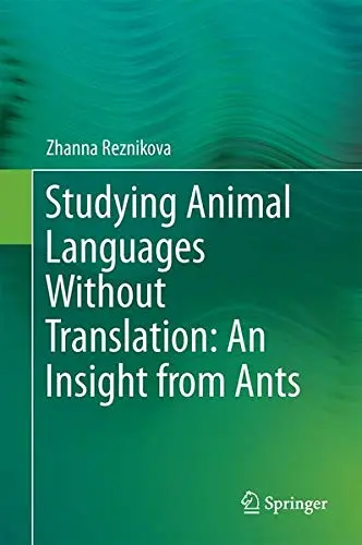 Cover of Studying Animal Languages Without Translation