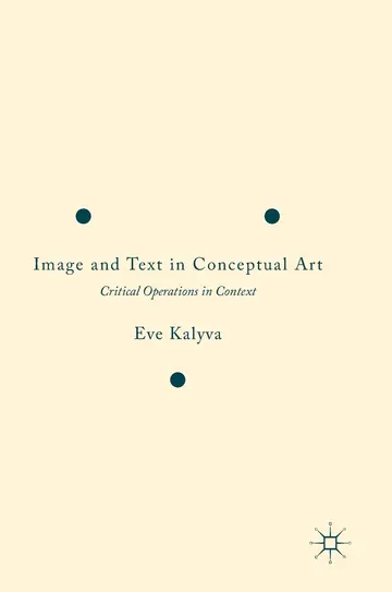Cover of Image and Text in Conceptual Art