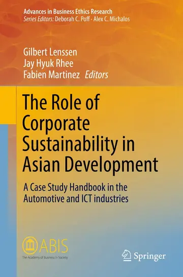 Cover of The Role of Corporate Sustainability in Asian Development