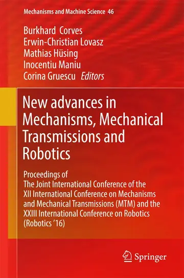 Cover of New Advances in Mechanisms, Mechanical Transmissions and Robotics
