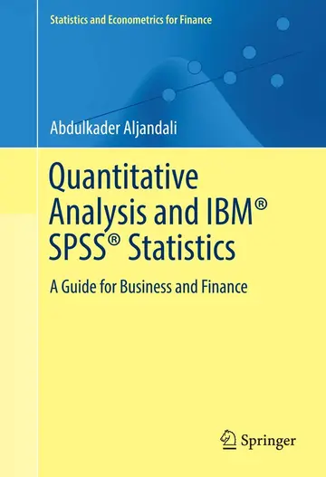 Cover of Quantitative Analysis and Spss