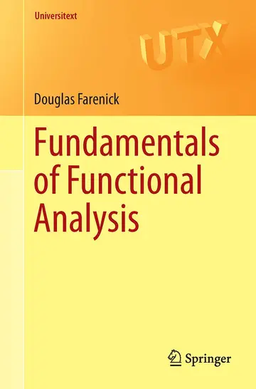 Cover of Fundamentals of Functional Analysis (pb 2016)