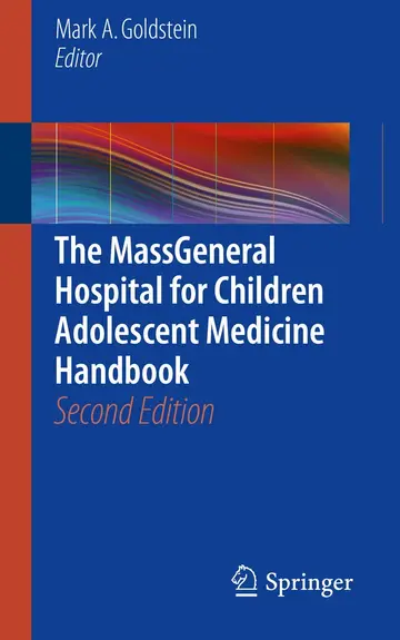 Cover of The Massgeneral Hospital for Children Adolescent Medicine Handbook