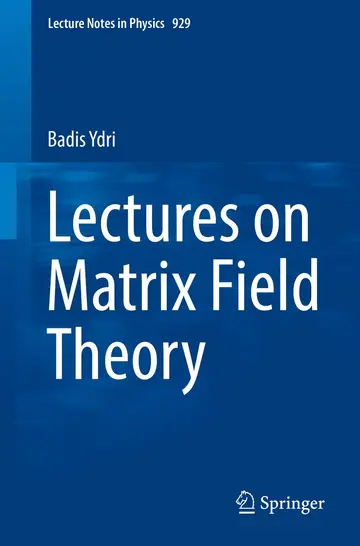 Cover of Lectures on Matrix Field Theory