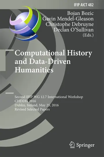 Cover of Computational History and Data-Driven Humanities