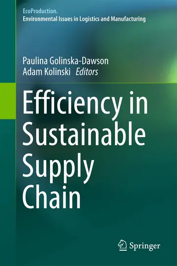 Cover of Efficiency in Sustainable Supply Chain