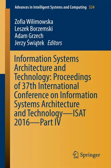 Cover of Information Systems Architecture and Technology