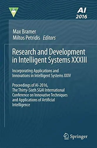 Cover of Research and Development in Intelligent Systems XXXIII