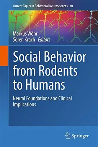 Cover of Social Behavior from Rodents to Humans