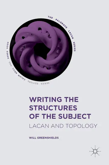 Cover of Writing the Structures of the Subject