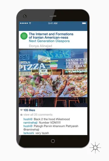 Cover of The Internet and Formations of Iranian American-ness