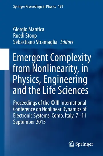 Cover of Emergent Complexity from Nonlinearity, in Physics, Engineering and the Life Sciences