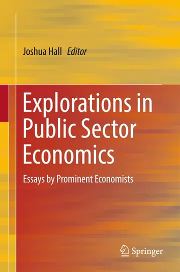 Cover of Explorations in Public Sector Economics