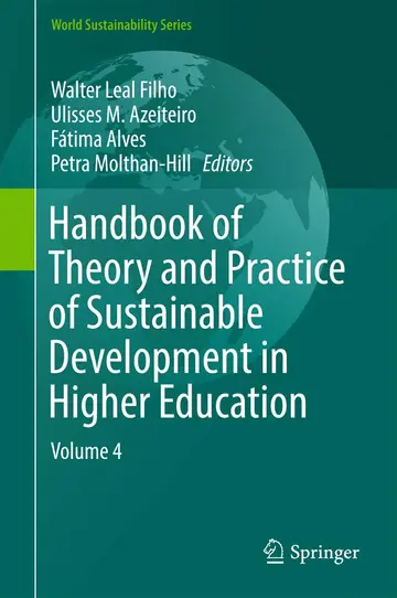 Cover of Handbook of Theory and Practice of Sustainable Development in Higher Education