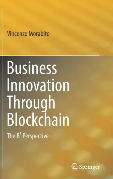 Cover of Business Innovation Through Blockchain